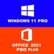 Windows 11 pro + Office Pro Plus 2021 Ліцензійний Безтерміновий  ключ