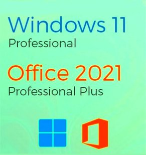 Windows 11 pro + Office Pro Plus 2021 Лицензионный Бессрочный ключ