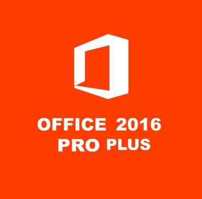 Microsoft Office 2016 Pro Plus Безтерміновий ліцензійний ключ